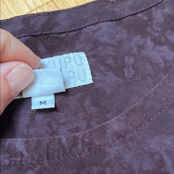 Kupu Kupu Purple Floral Blouse - Picture 3 of 7